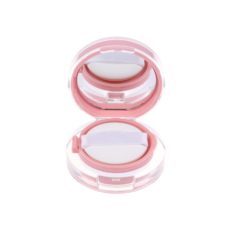 Pink Mini Air Cushion Foundation Diy Box Empty Puff Box With Mirror For Bb Cream Cosmetic Container Makeup Case Skin Care