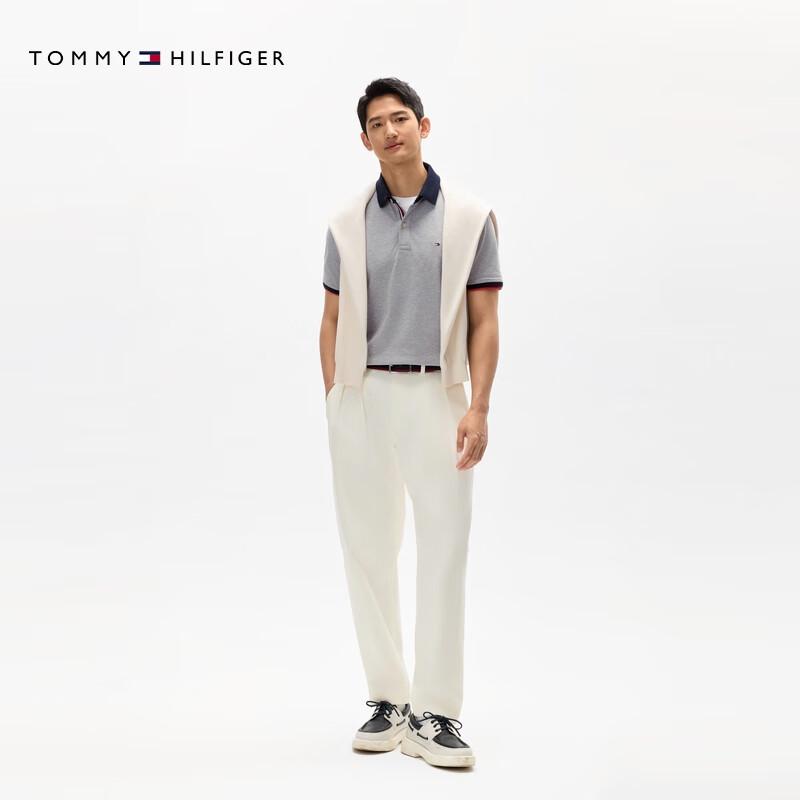 Tommy Hilfiger Мужская рубашка поло с коротким рукавом