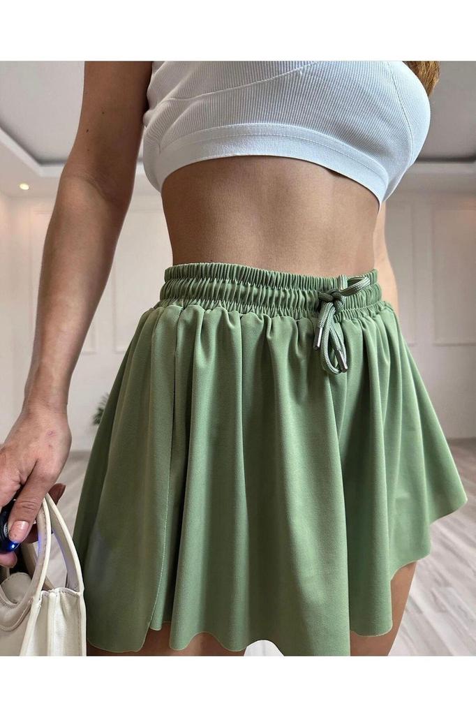 Женские колготки свободного кроя, спортивные шорты, юбка, черные