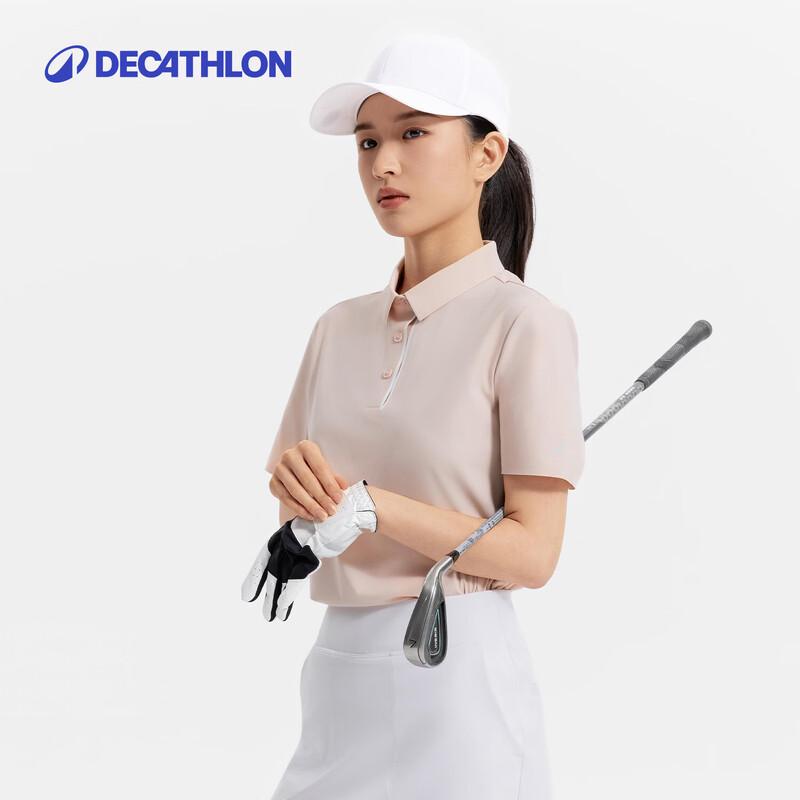 Женская гольф-футболка с коротким рукавом и защитой от солнца Decathlon