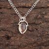 Pear Natural Ametrine 925 Silver Wife Gift Wedding New Birthday Pendant Jewelry PP-56-35