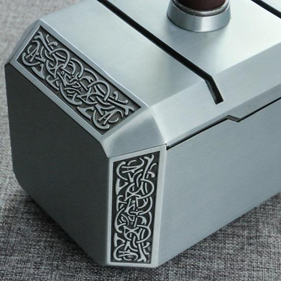 Hammer Metal, Mjolnir, Cosplay Scale Movie Prop Replica, Hammer