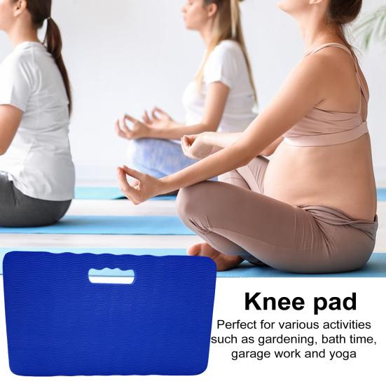 Kneeling Pad Waterproof Garden Knee Cushion with Handle Anti-Slip Thick EVA Kneeler Pad for Work Gardening Yoga Exercise