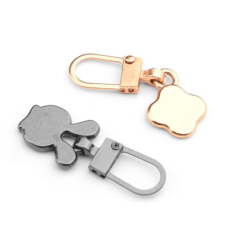 Замена металлического съемника молнии для сумок и одежды без инструментов