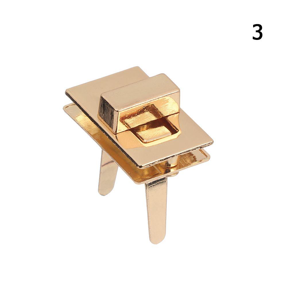 Аппаратное закрытие Аппаратное закрытие DIY Сумка Сумка Кошелек Металлическая застежка Поворотный замок Поворотный замок