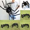 Plush Spider Made of Wire and Plush Two Styles Funny Toy for Party or Bar KTV Halloween Decoration