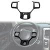 Steering Wheel Frame Cover Trim Decoration for Dodge Ram 2010-2017 Carbon Fiber