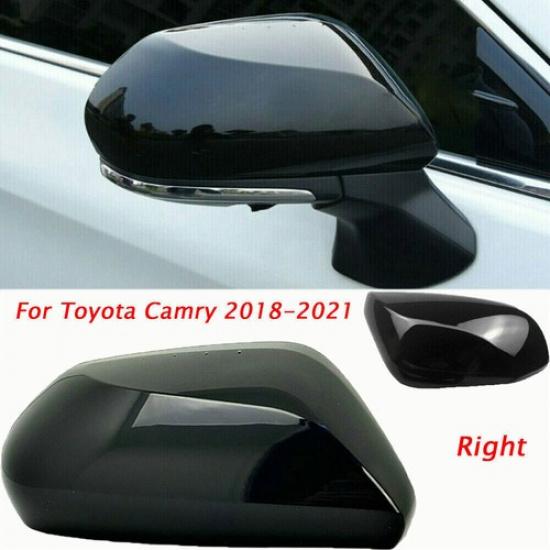Для Toyota Camry 2018- Черная Накладка на Зеркало Заднего Вида Правой Стороны Автомобиля