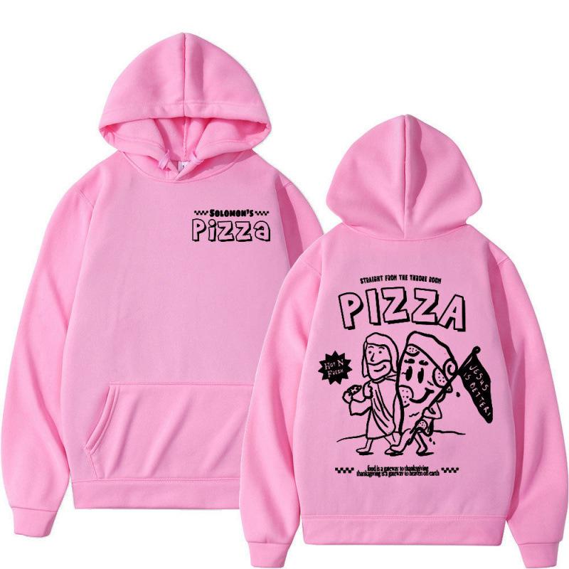 Funny  and Pizza hoodie  vintage Setwear Hoode