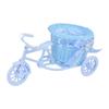Rattan Bicycle Flower Basket Decorative Bike Planter New Woven Flower Basket  Indoor Decoration