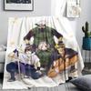 1PC Naruto Patterned Flannel Blanket Suitable For All Seasons For Home Decor Warmth And Comfort Gifts Holiday Present