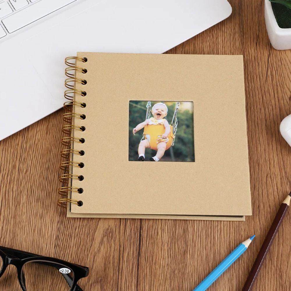20 Sheets Picture Storage Scrapbook Albums Baby Grow Photo Albums Mini Lover