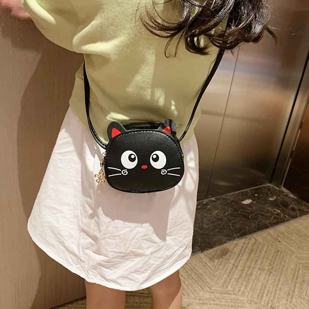 Младенческие детские сумки для девочек, поясные сумки, сумки на ремне, кожаные милые кошечки и кошки