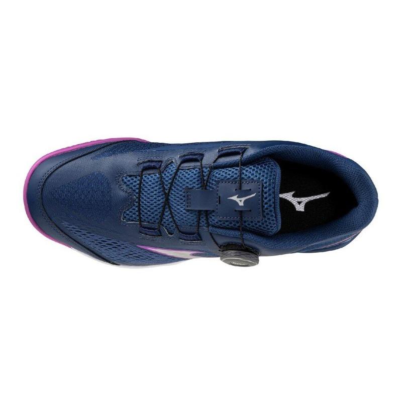 Mizuno Wave Medal BOA Унисекс Взрослые Дышащая Поддержка Профессиональная Обувь для Настольного Тенниса 81GA2692-02