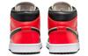 Jordan 1 Mid Newsprint Light Orewood Brown Women's DQ6078-100