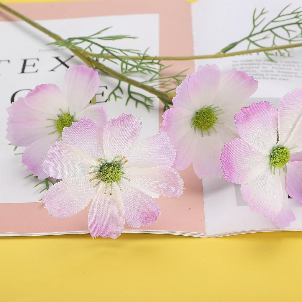 Искусственный Космея Белая Искусственные Цветы для Свадеб, Домашнего Декора, Украшений для Вечеринок