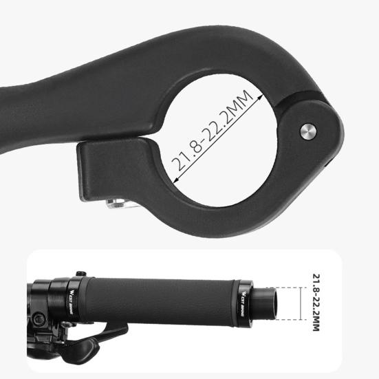 Велосипедные тиски Эргономичный дизайн Простой угол установки Регулируемый с помощью флуоресцентных тисков MTB с ночным свечением