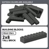 Нетоксичные 100 г 2x8 Крупные строительные блоки Толстые Фигурки-кирпичики Точки Образовательные Творческие Совместимые по размеру С пластиковыми игрушками Для детей