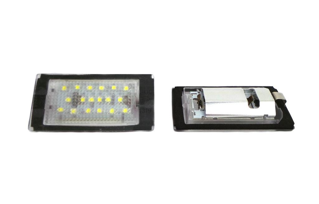 Bmw Lampki Tablicy Rejestracyjnej Led 2X650Lm, Zestaw 2Szt