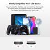 Кабели Micro USB для быстрой зарядки 1 м/2 м/3 м для геймпадов PS4 для телефона Android Кабель для передачи данных и питания для аксессуаров контроллера Xbox One