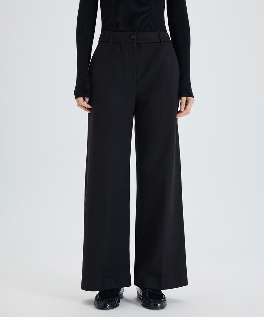 MIXXO Cozy Elastic Waist Pants Wide_Miwtwg110A