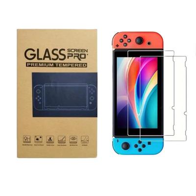 Изогнутая закаленная защитная пленка 9H для Nintendo Switch - Защита от отпечатков пальцев