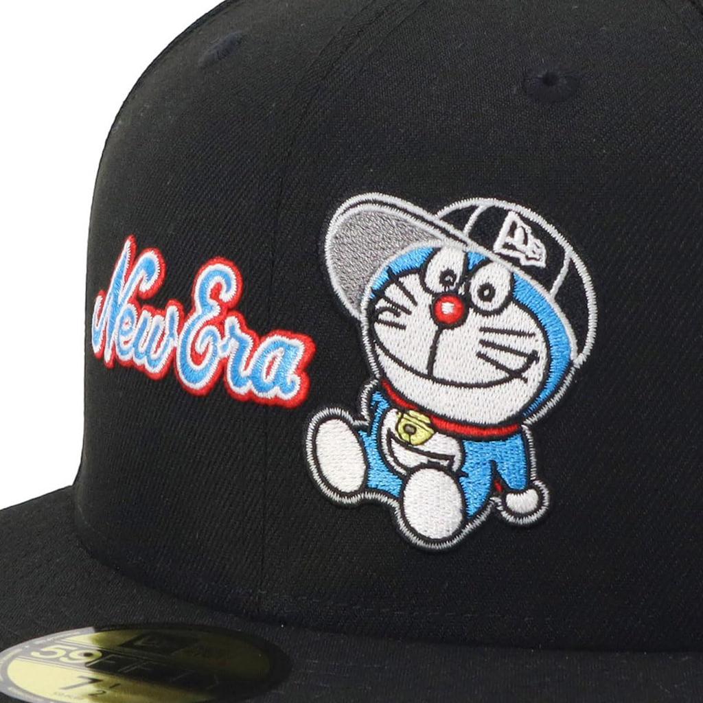 NEW ERA Cap 59FIFTY Doraemon Collaboration Black 7 5950 DORAEMON CAP NE BLK MLT