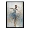 Ethereal Dance of the Ballerina Ethereal Dance of the Ballerina, 50X70 Cm, Unframed, Premium Canvas On Stretcher