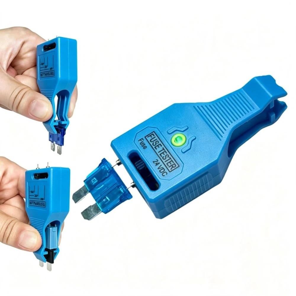 Red Blue Fuse Puller Diagnostic Fuse Detector Tool Sturdy Circuit Test Tool  Automotive