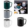 With Lid Insulated Coffee Mug Double Layer Double Wall Coffee Tumbler  Office
