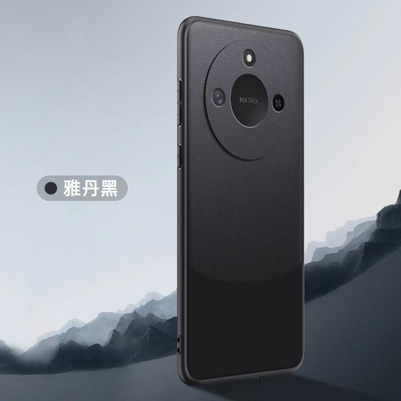 Применимо к чехлу для мобильного телефона Honor X60 и кожаному чехлу с пигментом Honor X60Pro, мягкий чехол, противоударный защитный чехол, защита от отпечатков пальцев, продвинутый