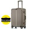 Ultralight Aluminum Frame Trolley: 20-Inch Carry-On & 24/26/29-Inch Large Capacity Travel Suitcases