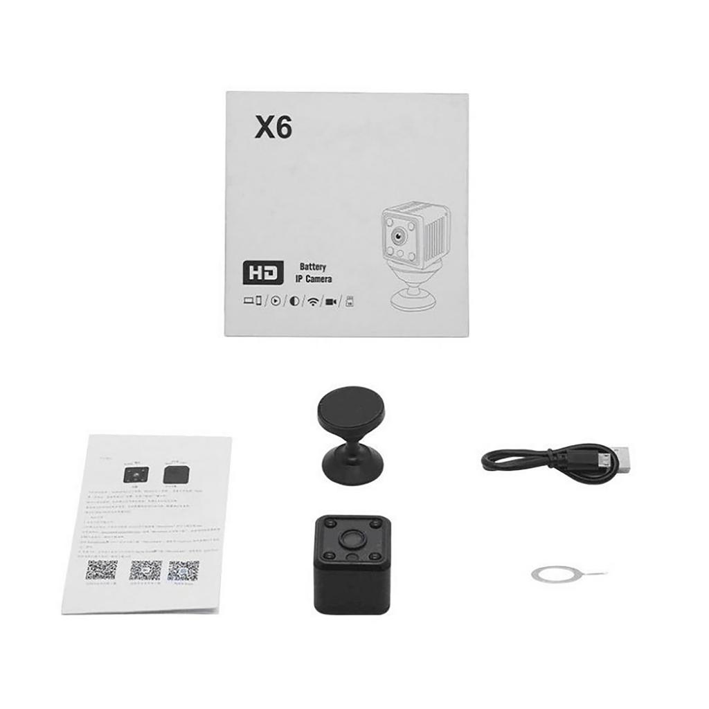  Camera, WiFi Wireless Hidden  Camera,  1080P HD Small Home Security Camera , Night , Motion Detection, Rechargeable Cam For Indoor Outdoor