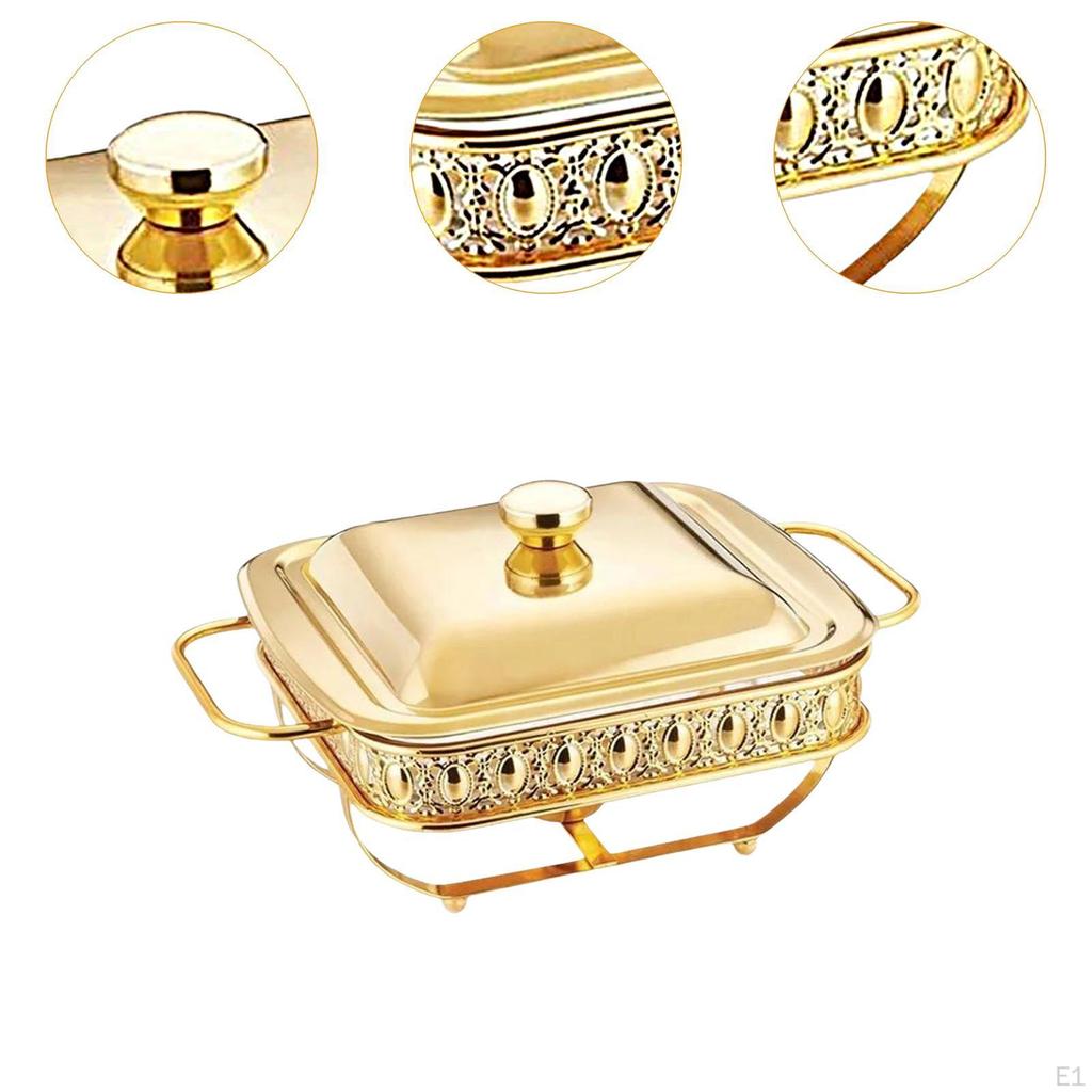 Набор для фуршета с поддоном для еды и подносом для воды для мероприятий общественного питания