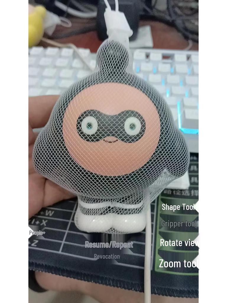 Стакан-неваляшка с песком в виде яйца собаки шиба-ину: Забавная игрушка для декомпрессии