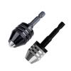 Electric Grinding Accessories Three Jaw Conversion Chuck 0.3-6.5mm Hexagonal Handle Rear Push Chuck Twist Drill Chuck