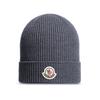 Moncler Шапка Нашивка с логотипом Шерсть 3B70500 A9342 998