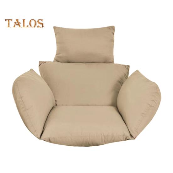 Подушка для кресла-качалки с подголовником, моющаяся, подвесная корзина, замена подушки для сиденья для патио, садового кресла-качалки