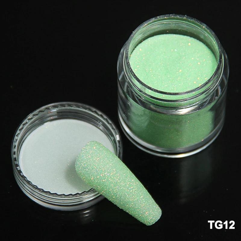 3,5 г Радужный сахарный глиттер для ногтей Цветная пудра-пигмент для маникюра с эффектом сахара, блестящая пыль, украшения для нейл-арта