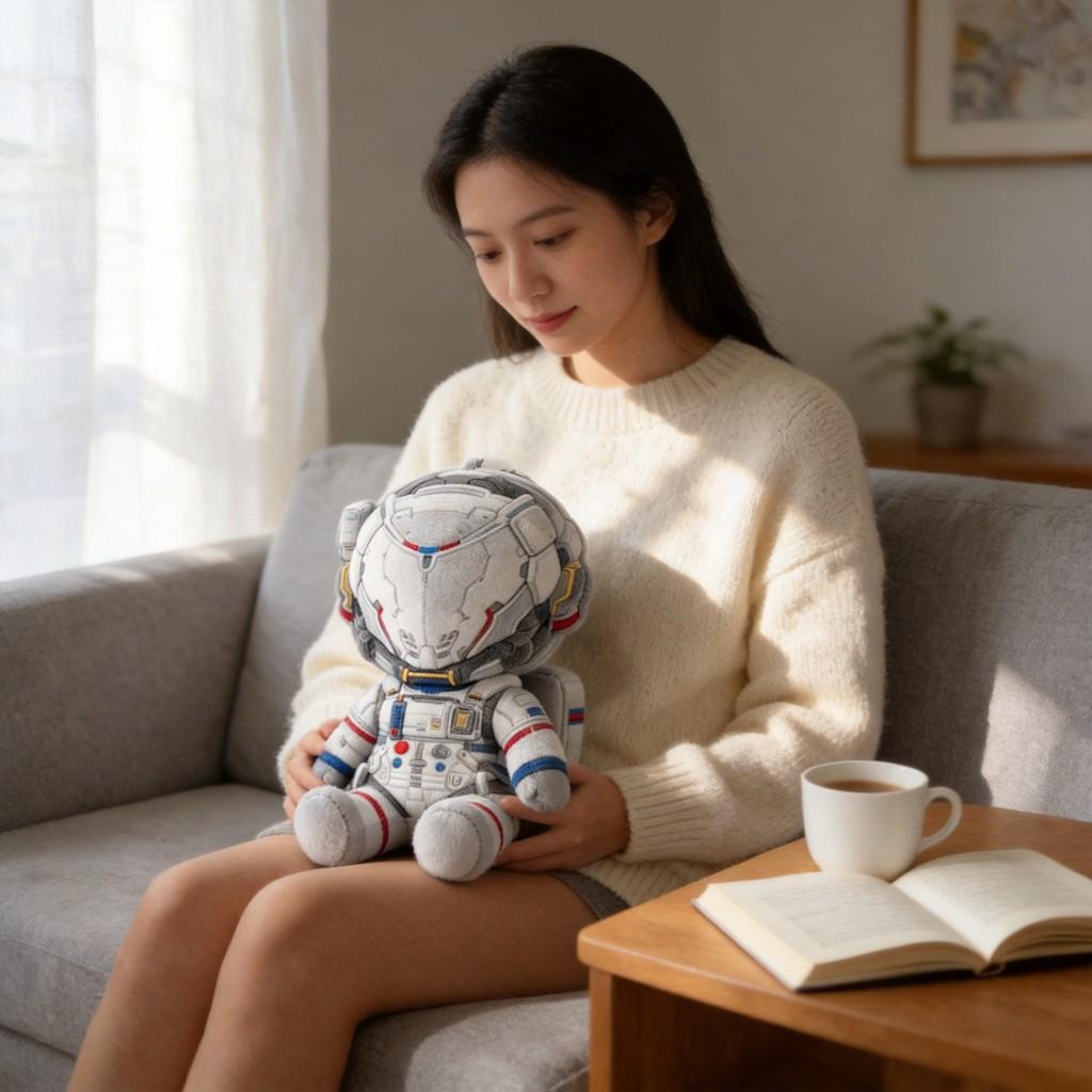 Hugh Diana Pragmata Game Merch Plush Toy Soft Pp Cotton Filling Collectible Decor Doll