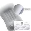 Portable Comfortable Inflatable Pillow, Camping Pillow, Pool Pillow, Ultra Soft Car Pillow for Neck and Lumbar Support