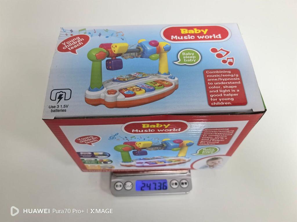 Multifunctional Baby Electronic Keyboard with Lights - Early Education and Singing Musical Instrument