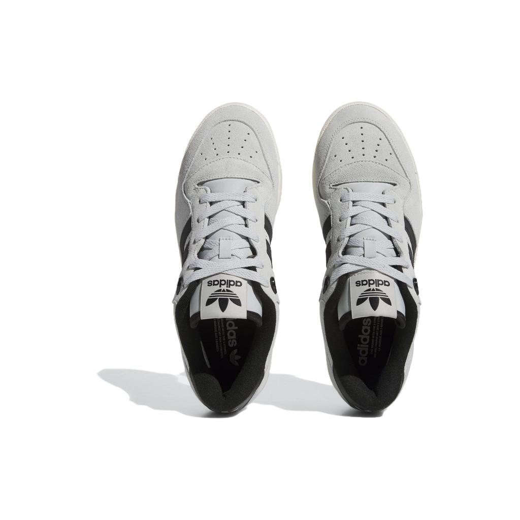 adidas Rivalry Low Wonder Silver Black Мужские кроссовки Grey Core-Black Off-White IE7210