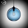 Modern Minimalist Glass Ball Chandelier E27 Restaurant Kitchen Bedroom Coffee Shop Clothing Store Lighting