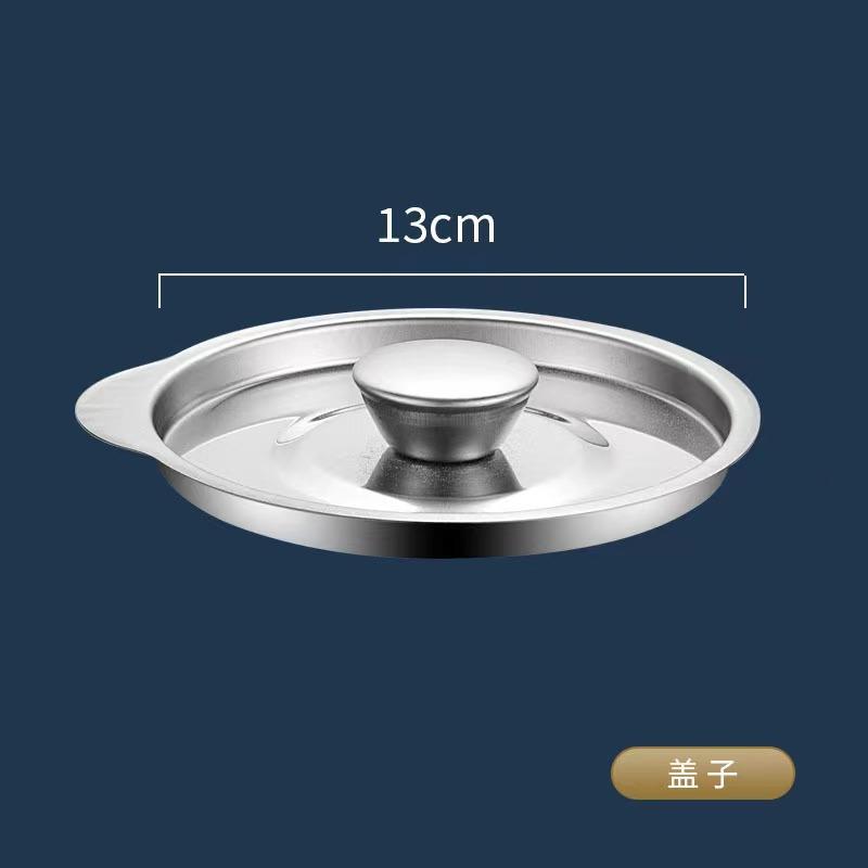 304 Stainless Steel Deep Fryer With Frying Basket Multifunctional Small Pot Kitchen Specific Frying Chicken Other Cooking Tools