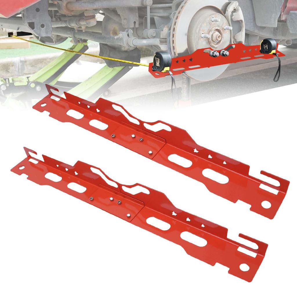 Wheel Alignment Tool Plates Iron Accurate Msurement Secure Anti Drop   Wheel Toe Alignment Tool for Car Sedan SUV