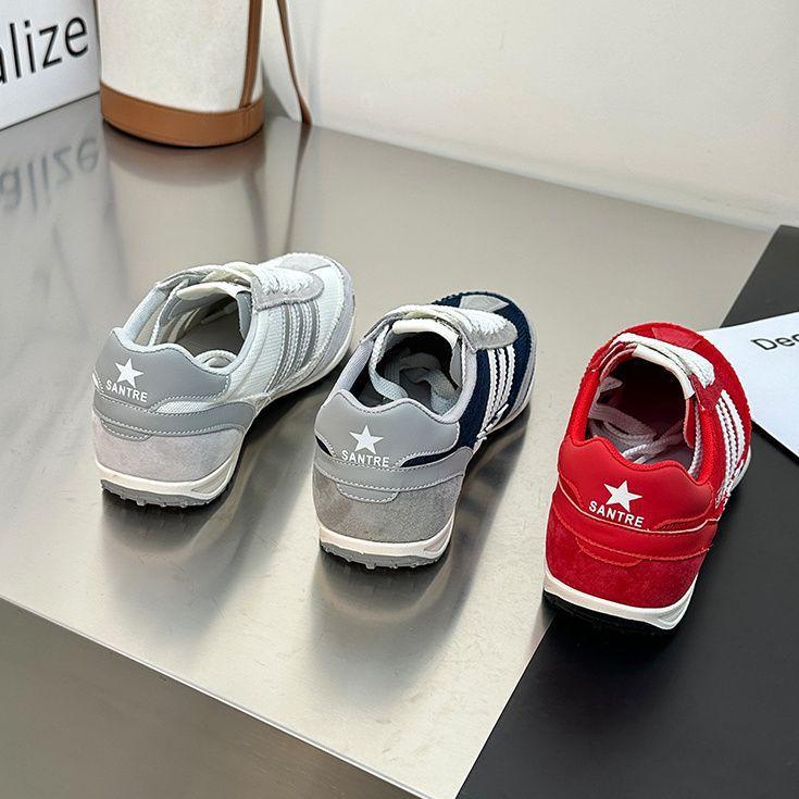 Нишевый дизайн, чувство морали, тренировочная обувь, женская, на толстой подошве, увеличивающая рост, цветовая гамма, дышащая, повседневная обувь, женская, сетка