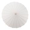 Kids Paper Parasol Bamboo and Paper Chinese Style Elegant White DIY Paper Umbrellas for Decoration