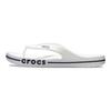 Crocs Bayaband Простые Удобные Спортивные Шлепанцы Унисекс Шлепанцы Белый Синий 205393-126