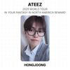 ATEEZ Официальная фотокарточка - Награда за Мировой Тур 2025 года IN YOUR FANTASY в Северной Америке